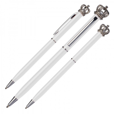 Logotrade promotional product image of: Metal ballpen KINGS PARK